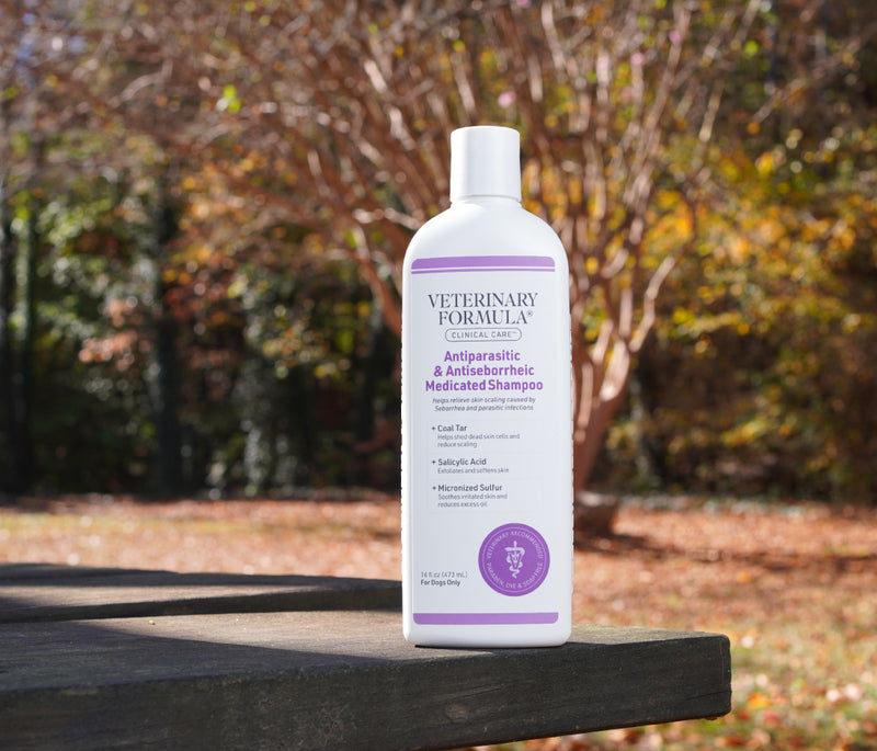 Antiparasitic & Antiseborrheic Medicated Shampoo